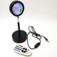 Sunset Lamp RGB проекційна лампа заходу сонця з пультом LED світильник 16 кольорів USB лампа для фото відео селфі підсвітка кімнати - зображення 1
