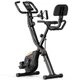 Велотренажер Hop-Sport HS-3030X Apeks X-Bike черно-золотистый - изображение 1