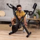 Велотренажер Hop-Sport HS-3030X Apeks X-Bike черно-золотистый - изображение 8