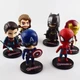 Набір фігурок Marvel Series Avengers Hand-held Iron Man Captain America Spider-Man Thor Doll Model - зображення 4