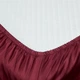 Простынь на резинке Moon&Star Burgundy Luxe Satin Stripe 90х190х25 см (MS-850004963) - изображение 2
