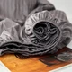 Простынь на резинке Moon&Star Stripe Black Satin Stripe 100х200х20 см (MS-850005366) - изображение 4