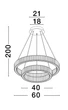 Кришталева люстра AURELIA Nova Luce 9333077 - зображення 5