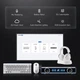 Геймерська бездротова (Bluetooth + 2,4G) гарнітура MCHOSE V9 Turbo+, 7.1, ANC, Hi-Res Audio, PC/PS4/PS5/Switch/Xbox Icy White/Білі (HW-V9-11) - изображение 12