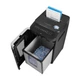 Уничтожитель документов HP Pro Shred Auto 400MC A4 80g х 10 л 2х12 53л микрорезка P-5 (2823) - изображение 6