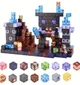 Магнитный конструктор Minecraft 100 блоков , детский набор в стиле лавы - изображение 1