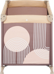 Манеж-ліжко дитяче Petite&Mars Nyja Elegant Dreamlines Mocha (8596202017714) - зображення 4