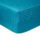 Простынь на резинке Moon&Star Turkish Blue Satin Stripe 200х200х25 см (MS-850004918) - изображение 1