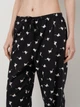 Пижамные штаны женские хлопковые GAP 952308608 M Черные (1159857014) - изображение 4