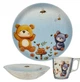 Набор детской столовой посуды Luminarc Bears Feast X3063 3пр - изображение 1