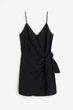 Платье из вискозы H&M 1177683001c61 XS черное (100009336) - изображение 4