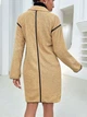Пальто из искусственной овчины Shein sz2308259758854441 L коричневое (100008207) - изображение 3
