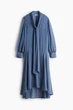 Платье с завязками H&M 1265186001c61 XXL синее (100009361) - изображение 1