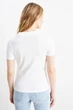 Поло из хлопка C&A 2220122c61 XXL белое (100008959) - изображение 2