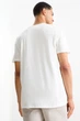 Футболка из хлопка C&A 2219515c61 XXL белая (100009179) - изображение 2