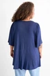 Туника из вискозы C&A 2243876c61 3XL темно-синяя (100010334) - изображение 2