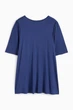 Туника из вискозы C&A 2243876c61 3XL темно-синяя (100010334) - изображение 4