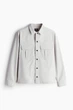 Куртка-рубашка H&M 1231704002c61 L серая (100009468) - изображение 1
