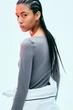 Спортивний лонгслів H&M 1209356002c61 S сірий (100009292) - зображення 3