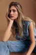 Джинсовий жилет H&M 948870001c21 XS блакитний (100013635) - зображення 3