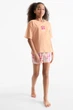 Пижама (шорты, футболка) C&A 2230263c61 134см комбинированные (100009139) - изображение 1