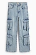 Джинси baggy fit C&A 2226349c60 38 блакитні (100007015) - зображення 5