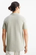 Поло з бавовни slim fit C&A 2216477c61 S сіре (100011179) - зображення 2