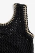 Сукня в сіточку H&M 1244806001c61 XS чорна (100009310) - зображення 2