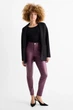 Джинсы skinny с завышеной талией C&A 22232893c38 36 фиолетовые (100006945) - изображение 4