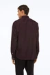Сорочка slim fit H&M 976709010c20 3XL бордова (100009409) - зображення 3