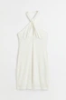 Платье с открытой спиной H&M 1049615008c61 XL молочное (100009330) - изображение 4