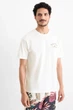 Футболка из хлопка relaxed C&A 2236132c61 L белая (100009174) - изображение 1