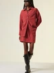 Костюм (сорочка, спідниця) Shein sz25062326164010115 S червоний (100007497) - зображення 3