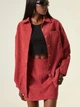 Костюм (сорочка, спідниця) Shein sz25062326164010115 S червоний (100007497) - зображення 5