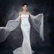 Кружевная прозрачная накладка на рукав для невесты Shein sc25092890272223810 one size белый (100007746) - изображение 2