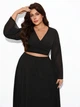 Топ Shein sz2412161270721228 4XL чорний (100008471) - зображення 2