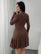Свитер-платье Shein sz25070966621837199 L коричневый (100008156) - изображение 6