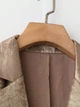 Костюм (пиджак + юбка) Shein sz2410210501429929 L золотой (100007897) - изображение 5