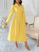 Комплект (піджак + спідниця) Shein sz25021143144606027 M жовтий (100008324) - зображення 5