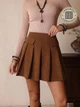 Вельветовая юбка Shein sz25062899987337373 S коричневая (100007509) - изображение 3