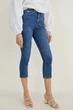 Джинсы капри skinny C&A 2167085c61 36 голубые (100008841) - изображение 1