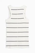Майка из хлопка C&A 2234186c61 XL белая (100008884) - изображение 4