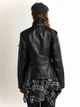 Куртка из эко кожи Shein sz25070897917253223 M черная (100008323) - изображение 2
