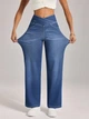 Джинси Shein sz25061678494433687 W30 блакитні (100008255) - зображення 5