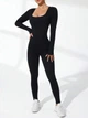 Спортивный комбинезон Shein st2311100825850555 S черный (100007895) - изображение 6