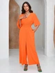 Комбинезон с вырезом Shein sz2312068727524477 S оранжевый (100007419) - изображение 1