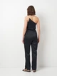 Атласний комбінезон H&M 1115310001c61 42 чорний (100009305) - зображення 2