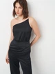 Атласний комбінезон H&M 1115310001c61 42 чорний (100009305) - зображення 4