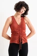 Топ из вискозы C&A 2222509c61 S коричневый (100008969) - изображение 1