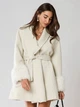 Пальто Shein sz2409138091859566 M белое (100008348) - изображение 7